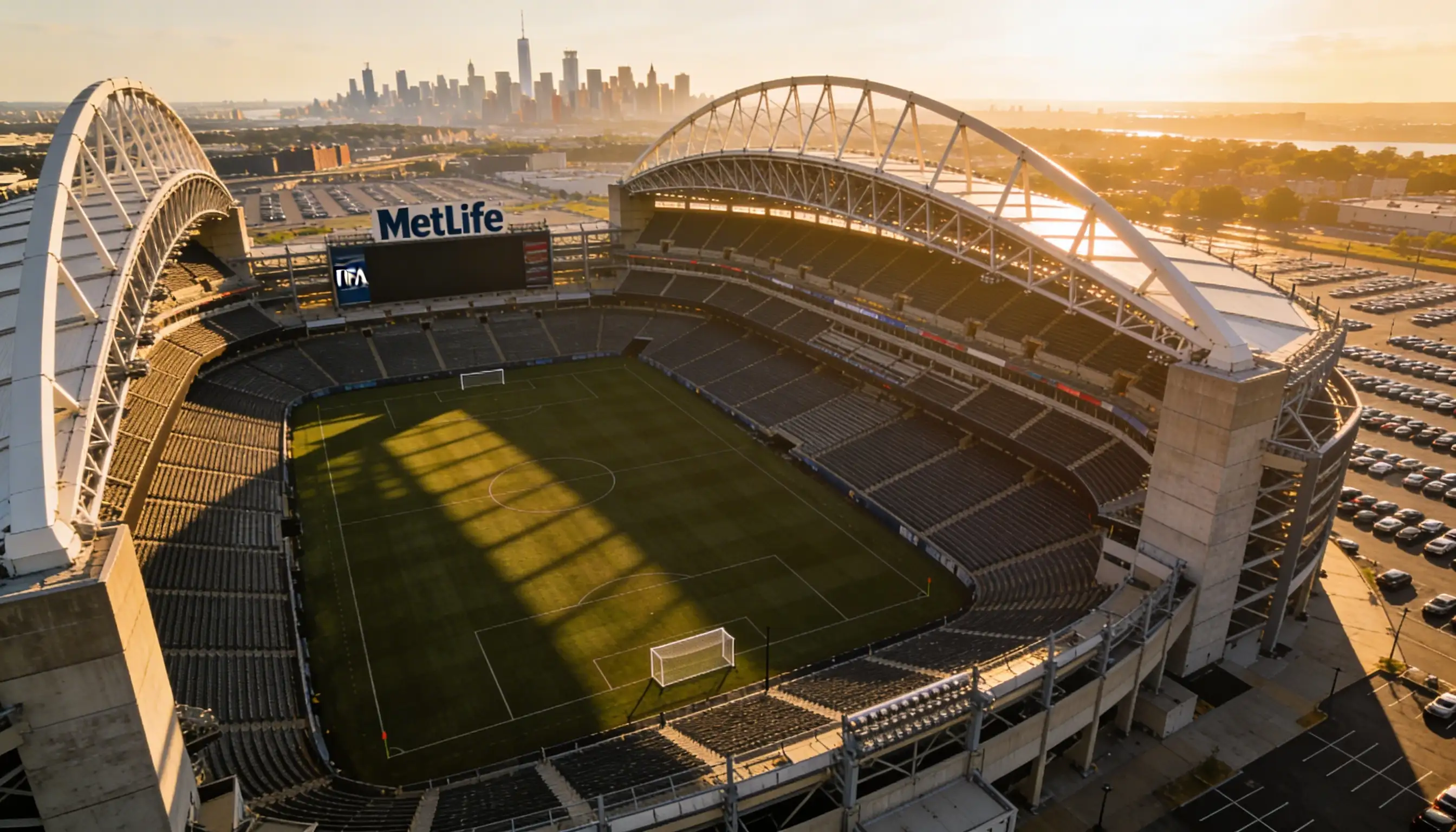 MetLife Stadium arena finału Mistrzostw Świata 2026