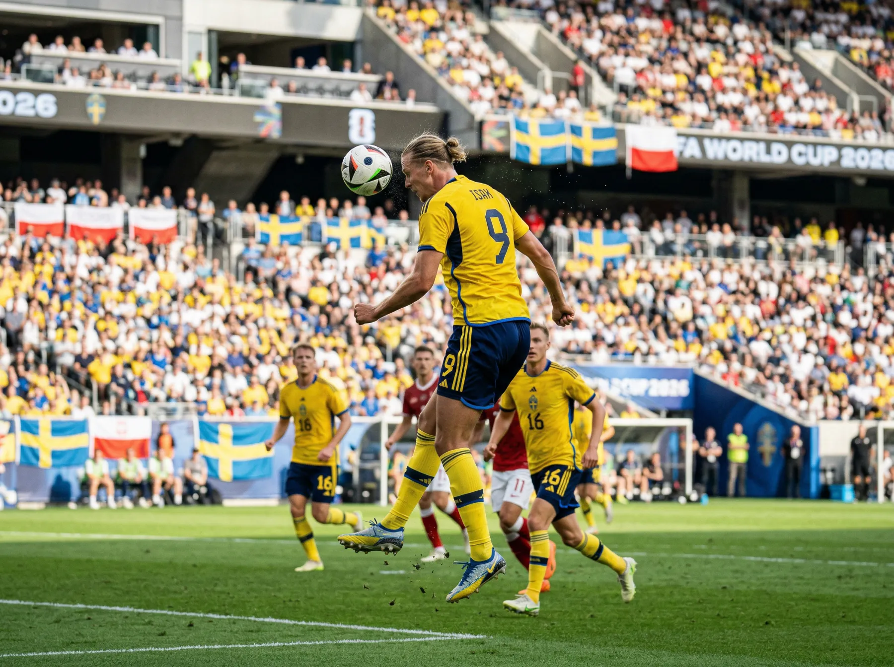 Szwecja na Mundialu 2026 — Gyökeres, playoff z Polską, Grupa F i kursy