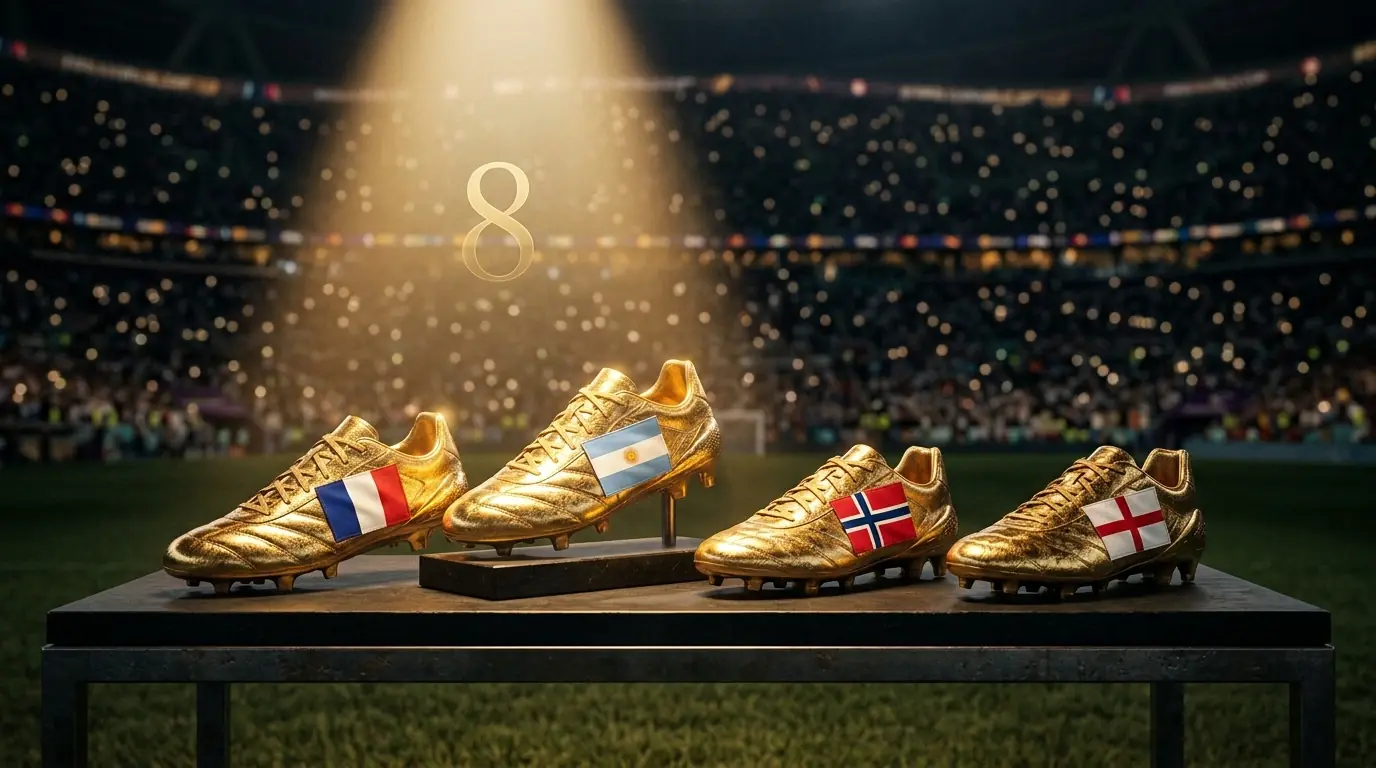 Klasyfikacja strzelców Mundialu 2026 — Mbappé i Messi na prowadzeniu z 8 golami