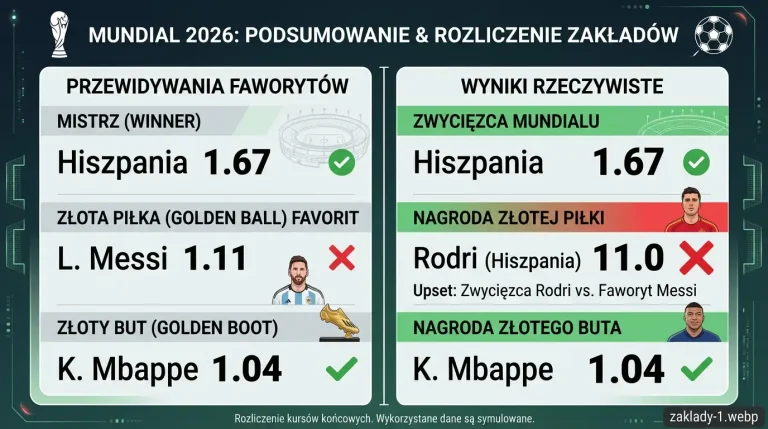 Kursy Mundial 2026 Podsumowanie — Kto Wygrał, Kto Przegrał w Zakładach?